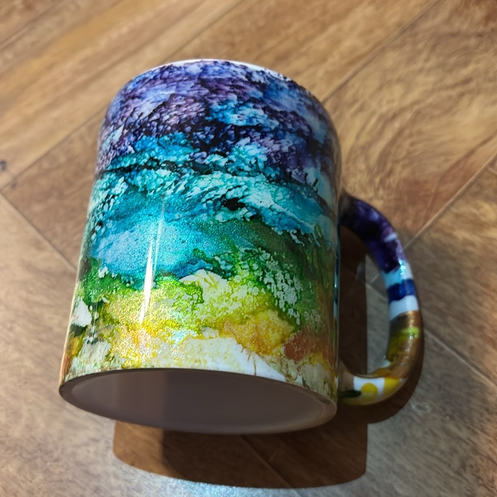 Ink Splatter Ceramic Mugs - Picture 8 of 13